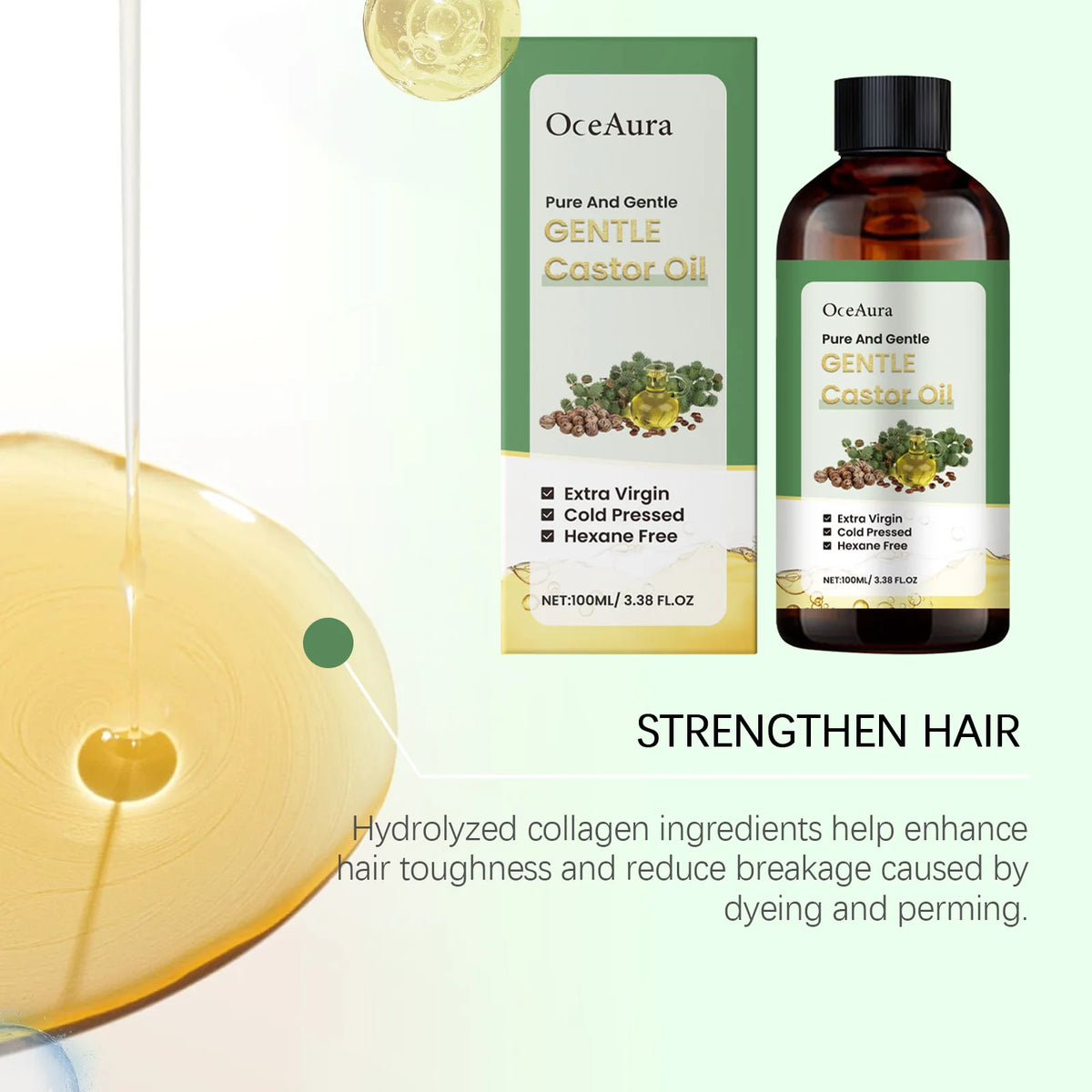 OceAura Castor Oil 100ml