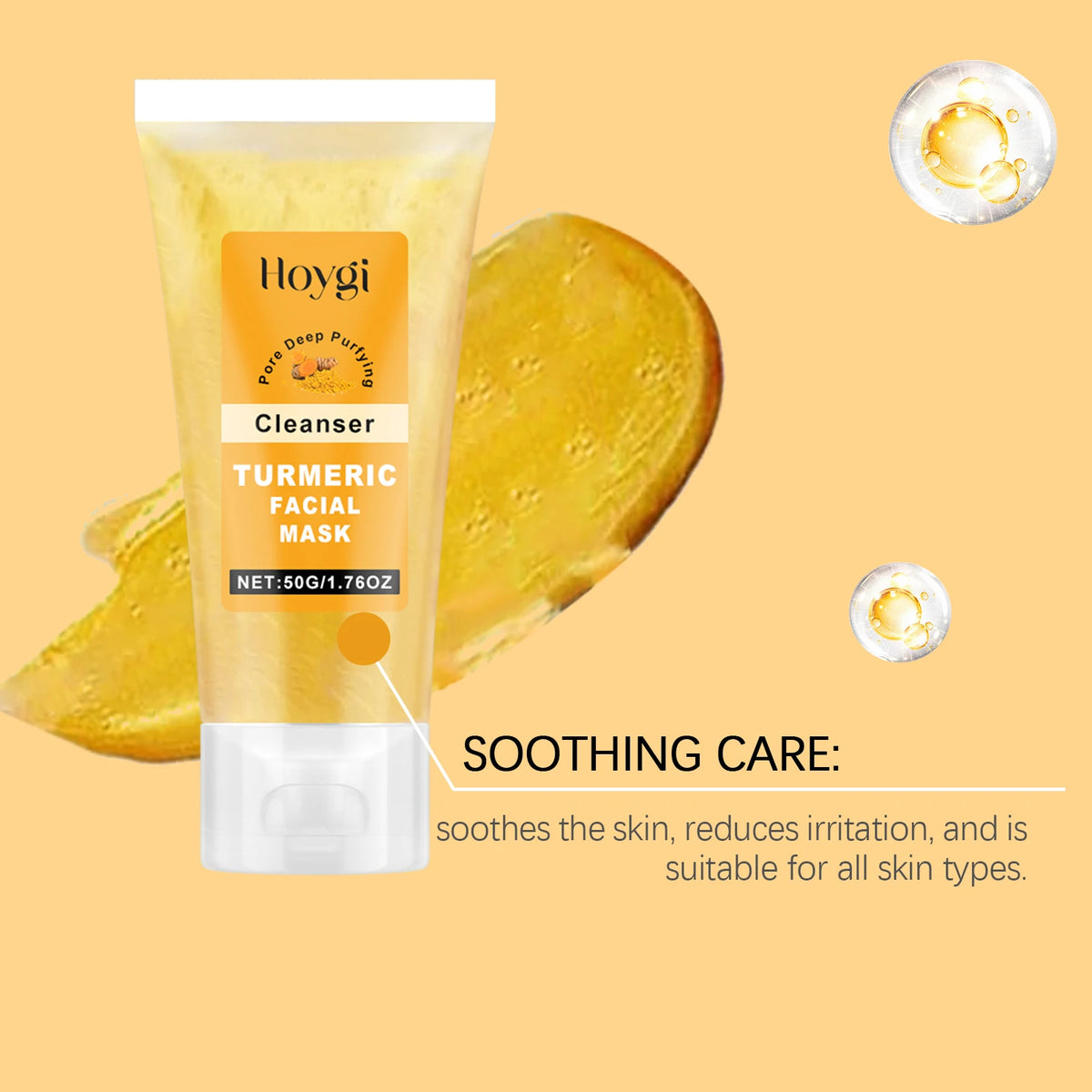 HOYGI Turmeric Face Cleanser 50g