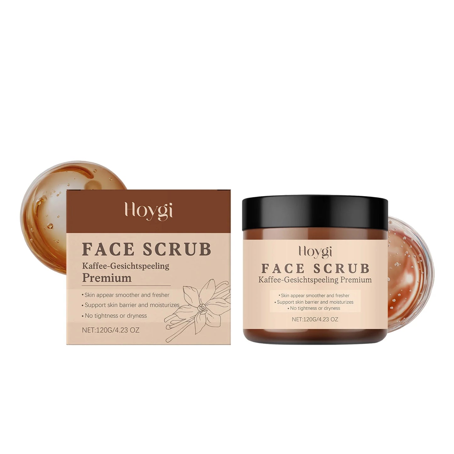 HOYGI Face Scrub Cream 120g
