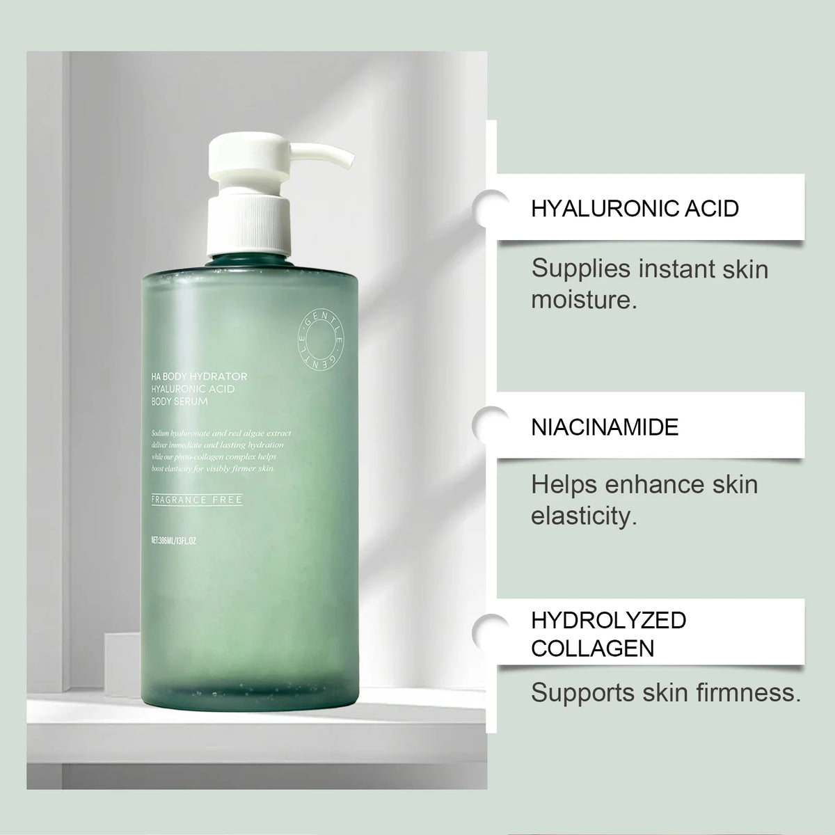 HA Hyaluronic Acid Body Serum 386ml