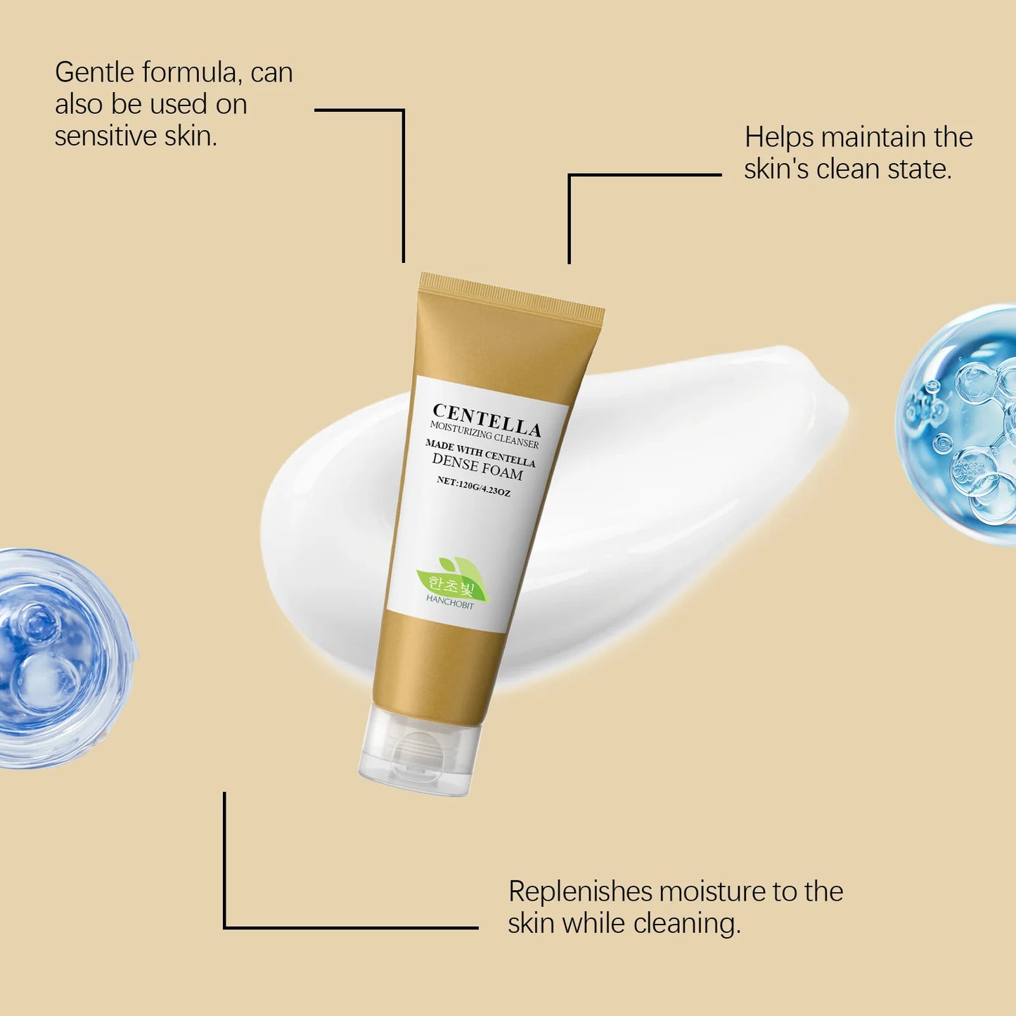 CENTELLA Moisturizing Cleaner 120g