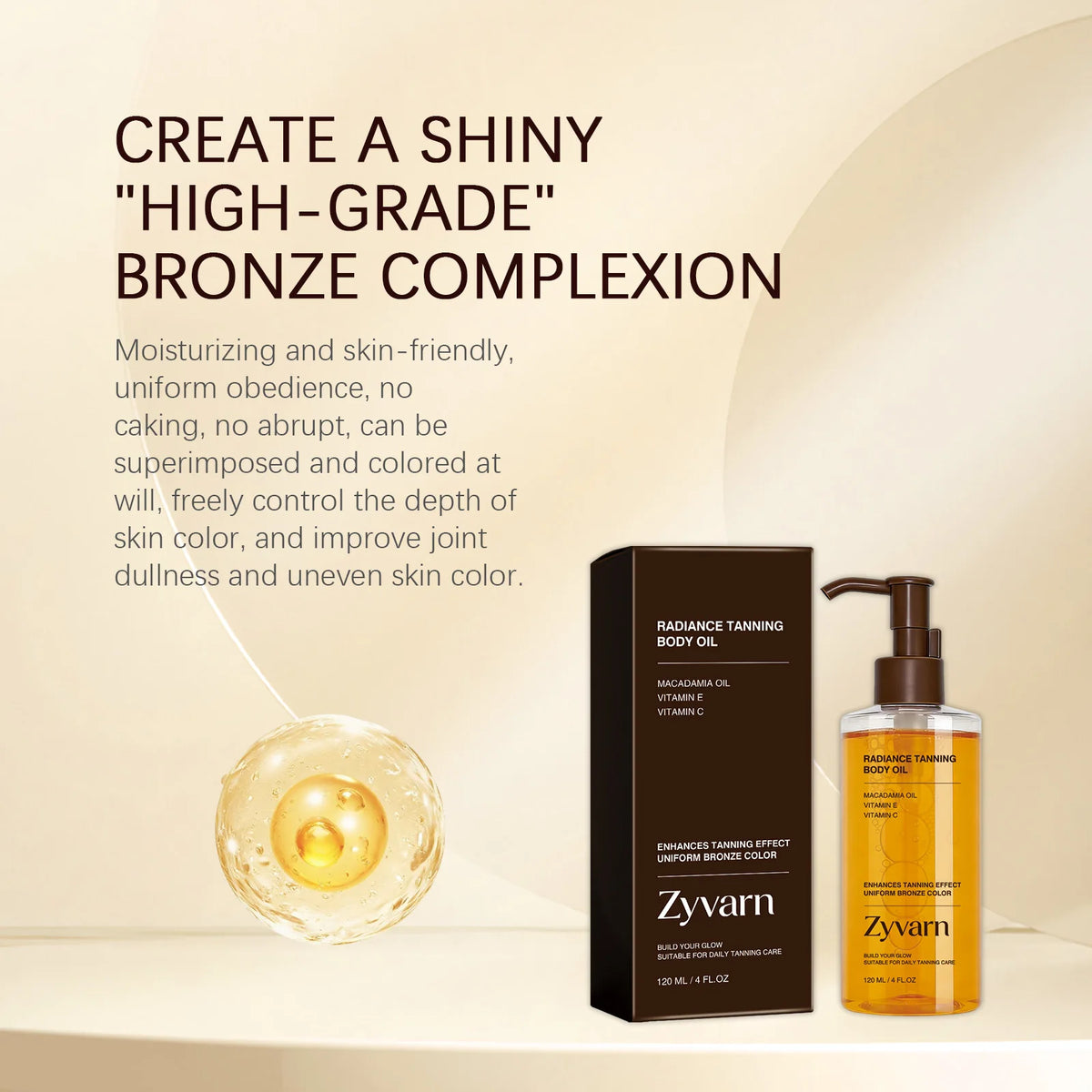 Zyvarn Radiance Body Oil 120ml