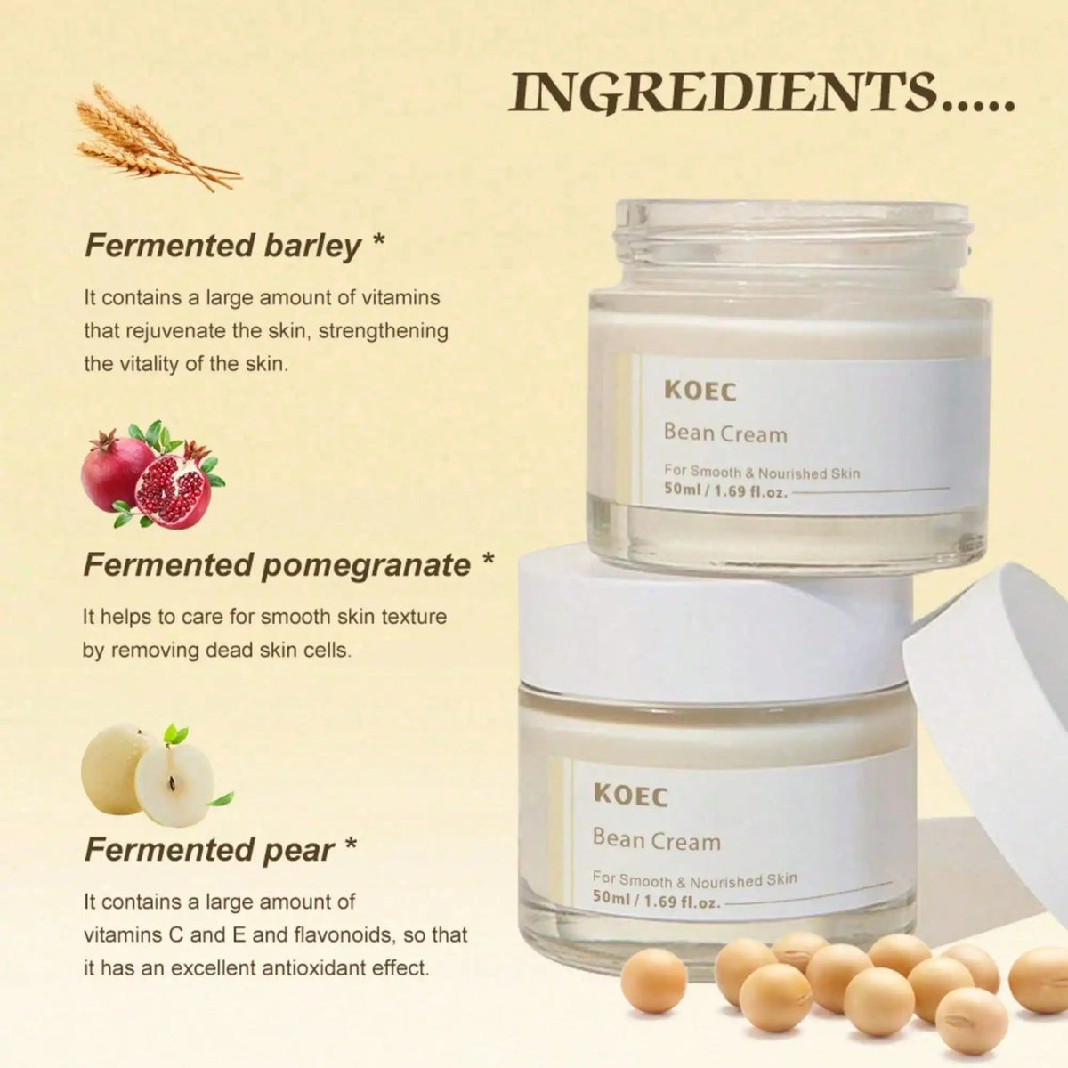 KOEC Bean Cream 50g