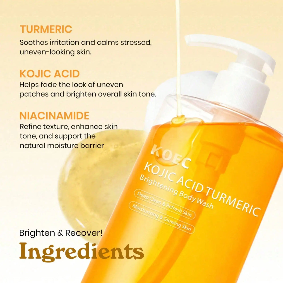 KOEC  Kojic Acid Turmeric 300ml