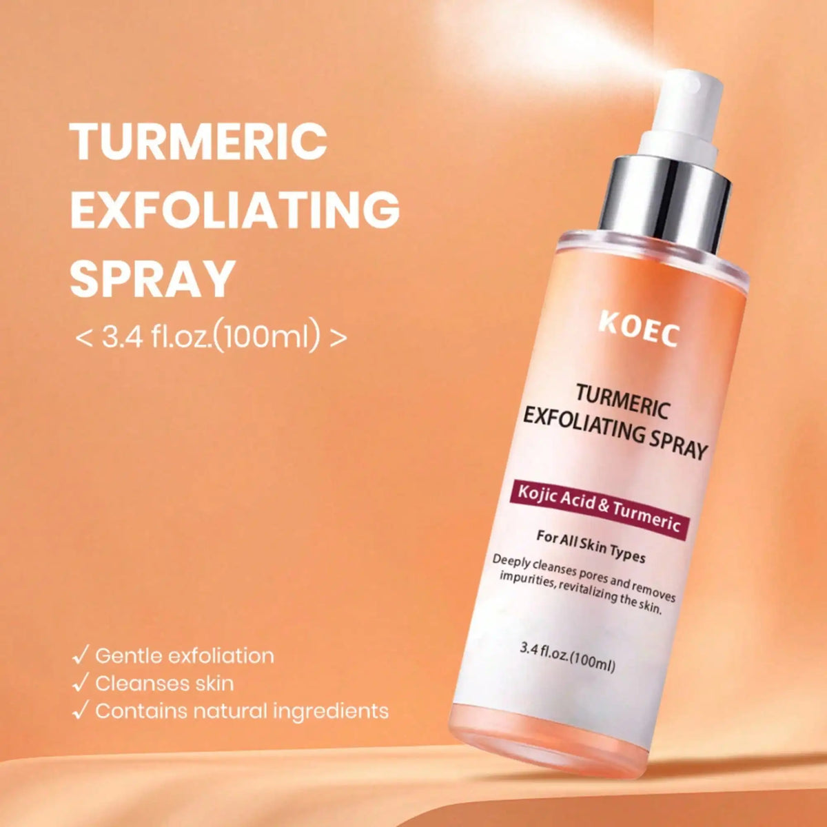 KOEC Turmeric Body Spray 100ml